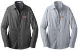 3CDC Ladies Crosshatch Easy Care Embroidered Shirt