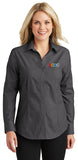 3CDC Ladies Crosshatch Easy Care Embroidered Shirt