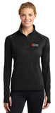 3CDC Ladies Sport-Wick® Stretch 1/2-Zip Pullover