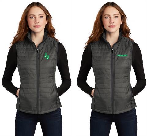 Jungle Jim's L851 Port Authority® Ladies Packable Puffy Vest