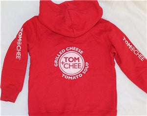 TODDLER Zip Hoodie Horizontal logo down both sleeves